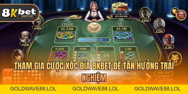 Cược Xóc Đĩa 8KBET - Cách Chơi Và Chiến Thắng Hiệu Quả